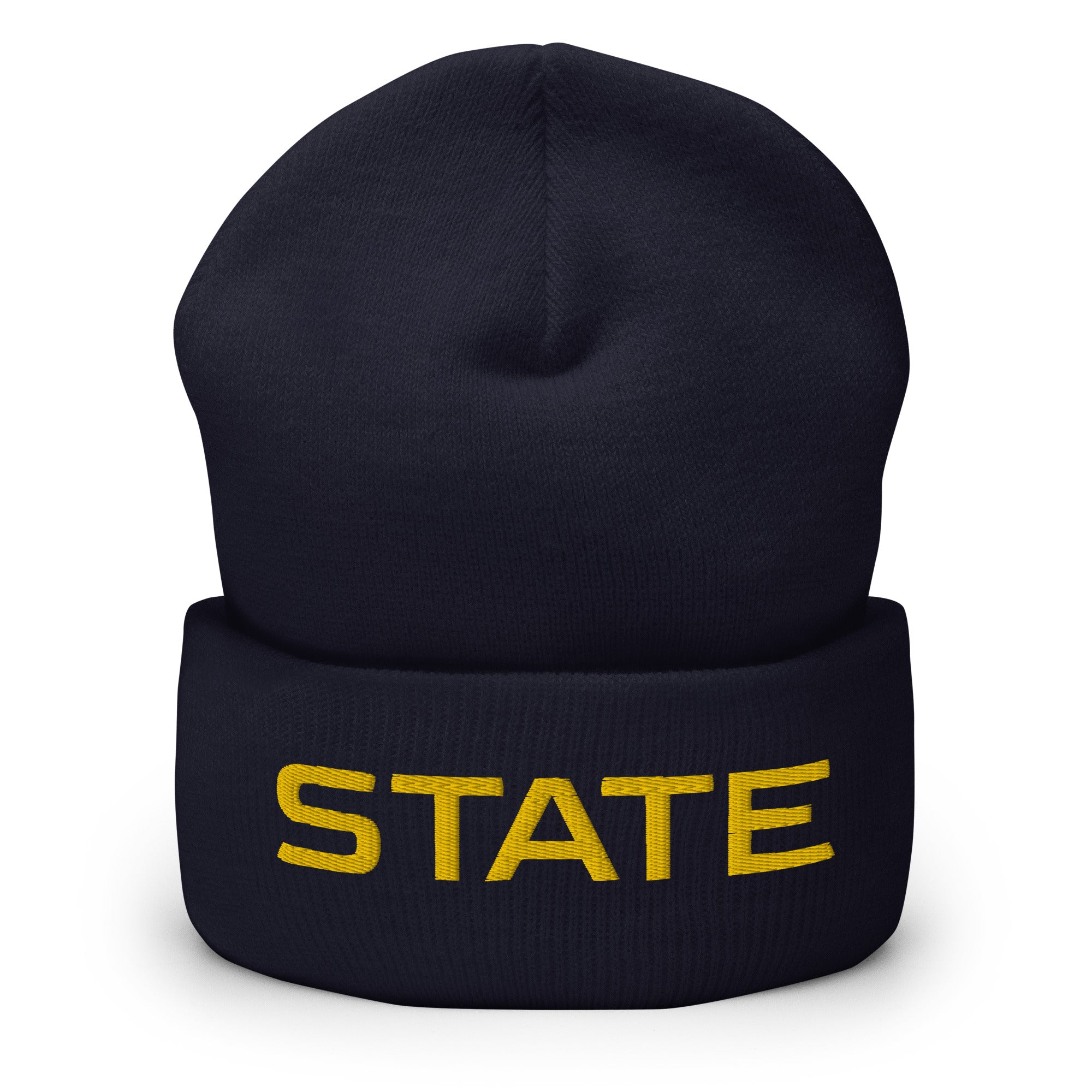 STATE Embroidered Cuffed Beanie – DO IT FOR SDSTATE